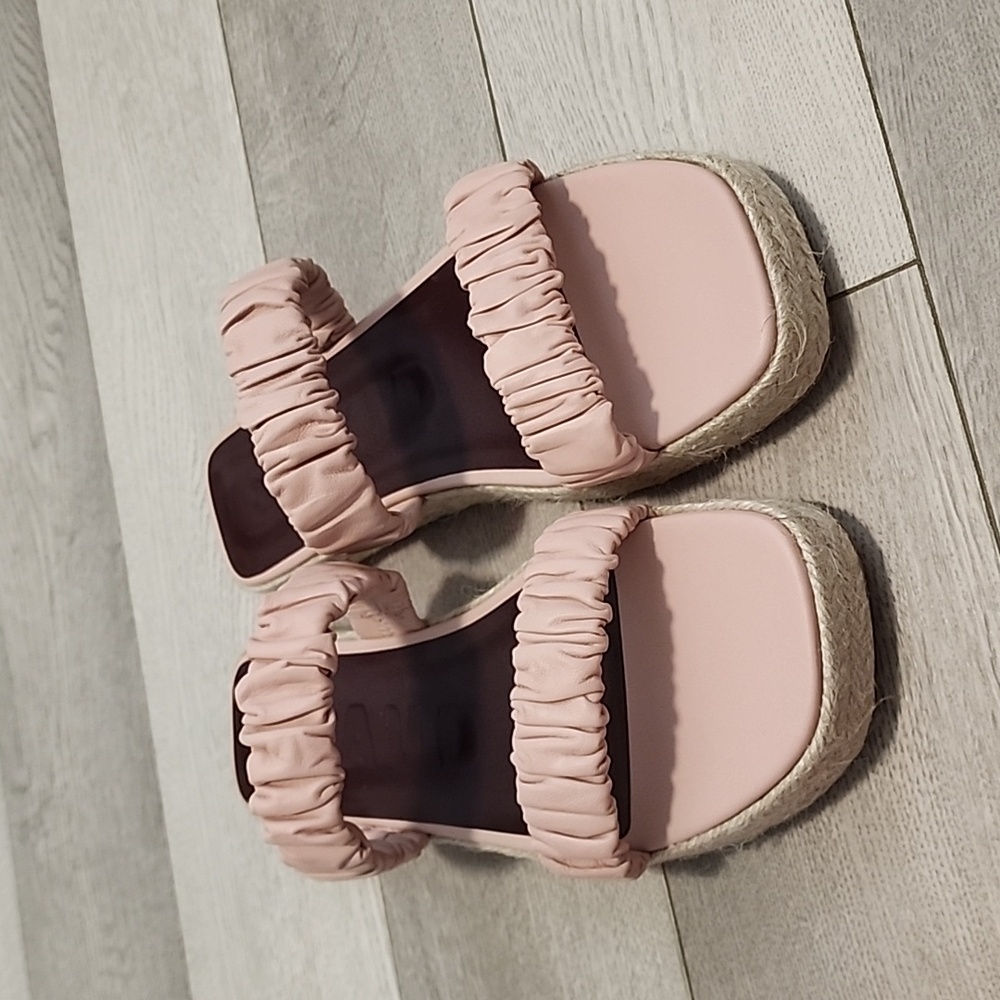 Maya Espadrille Sandal Dark Blush size 40
